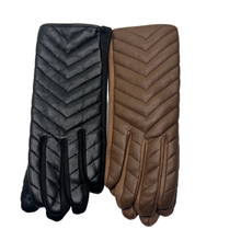 Load image into Gallery viewer, Chevron Vegan Touch Glove - The Glove Lady
