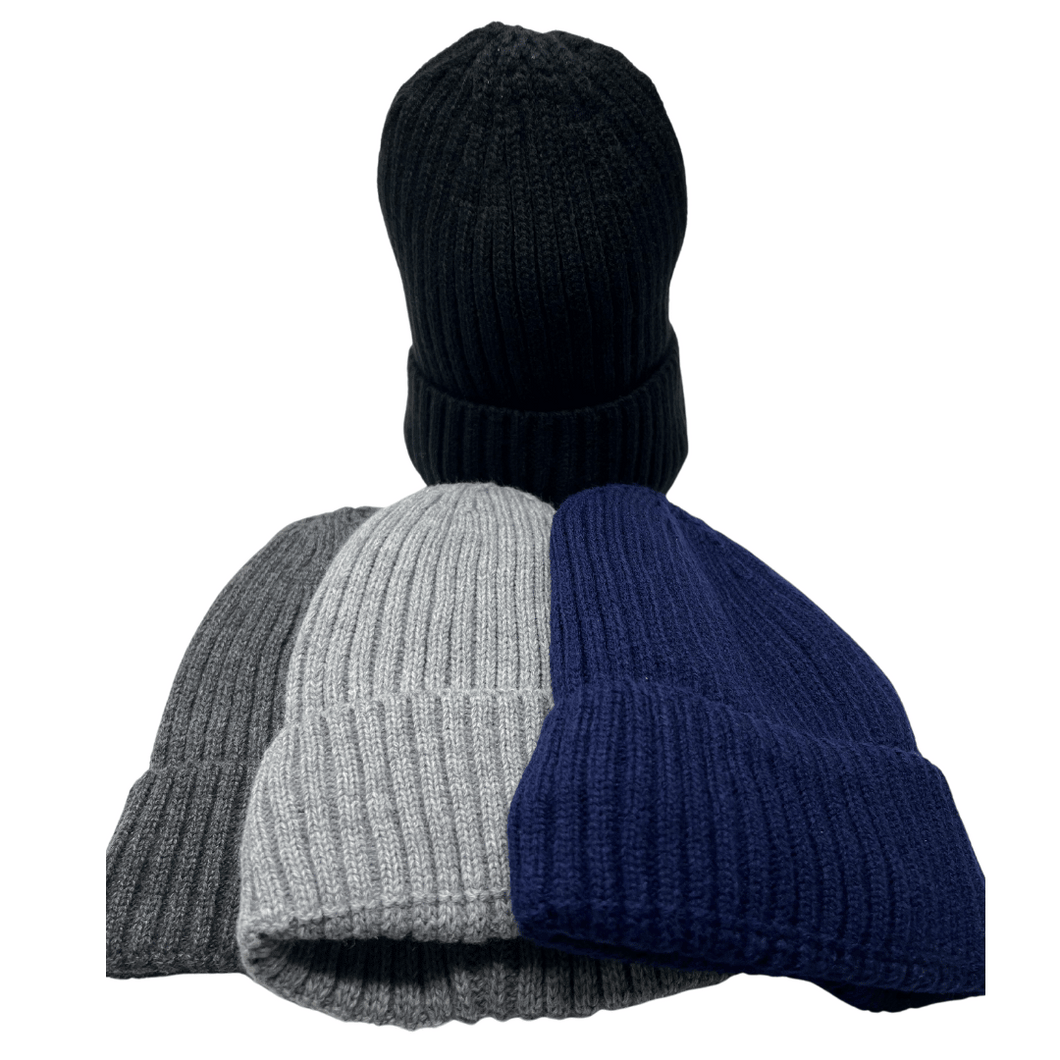 Thick Ribbed Sherpa Lined Beanie, BEST SELLER!
