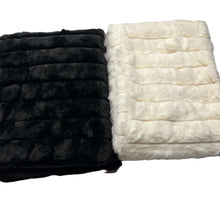 Load image into Gallery viewer, Faux Fur Long Ribbed Scarf
