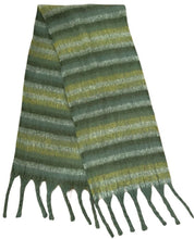 Load image into Gallery viewer, Plaid Fringed Long Rectangular Scarf - The Glove Lady

