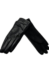 Load image into Gallery viewer, Vegan Leather Twist Touch Glove
