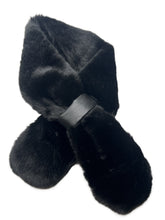 Load image into Gallery viewer, Faux Fur Ascot with Vegan Band
