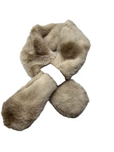 Load image into Gallery viewer, Faux Fur Ascot with Vegan Band
