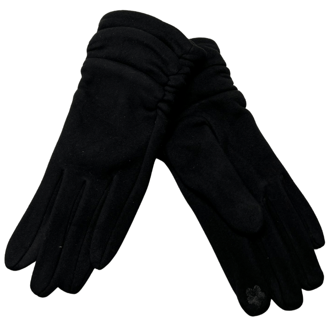 Shirred Touch Glove