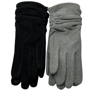 Shirred Touch Glove