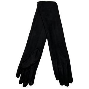 Long Microfiber Suede Touch Glove