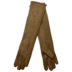 Long Microfiber Suede Touch Glove