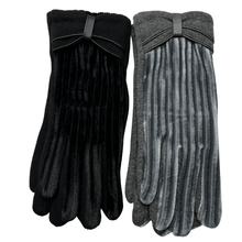 Load image into Gallery viewer, Ribbed Velvet Touch Glove
