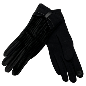 Ribbed Velvet Touch Glove