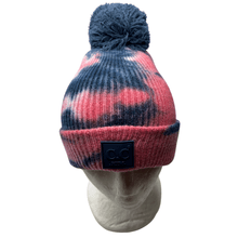 Load image into Gallery viewer, Tie Dye Cuffed PomPom Beanie, BEST SELLER!
