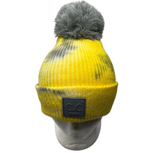 Load image into Gallery viewer, Tie Dye Cuffed PomPom Beanie, BEST SELLER!
