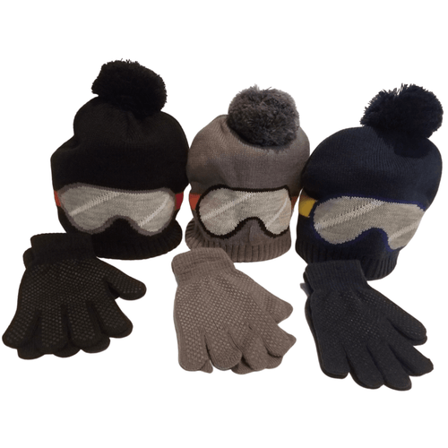 Goggle Hat & Gripper Gloves - The Glove Lady